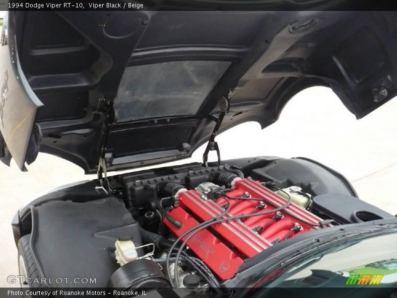 Viper Black / Beige 1994 Dodge Viper RT-10