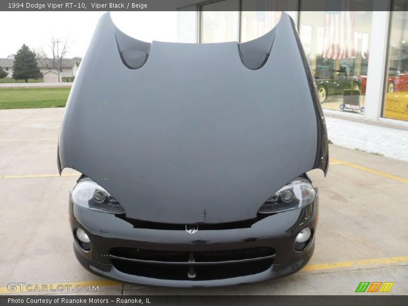 Viper Black / Beige 1994 Dodge Viper RT-10