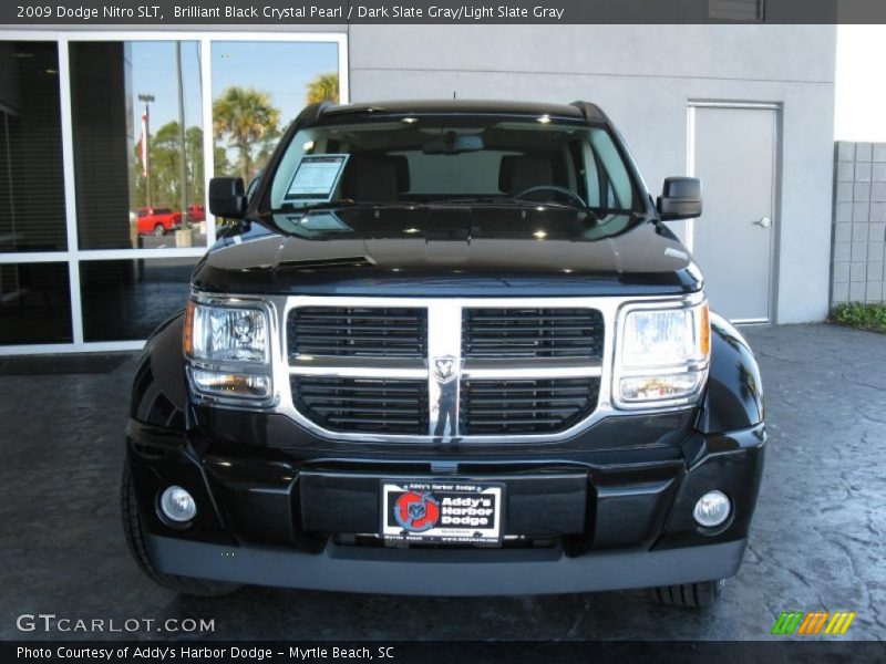 Brilliant Black Crystal Pearl / Dark Slate Gray/Light Slate Gray 2009 Dodge Nitro SLT