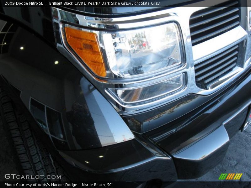 Brilliant Black Crystal Pearl / Dark Slate Gray/Light Slate Gray 2009 Dodge Nitro SLT