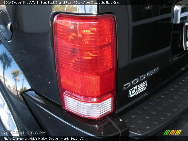 Brilliant Black Crystal Pearl / Dark Slate Gray/Light Slate Gray 2009 Dodge Nitro SLT