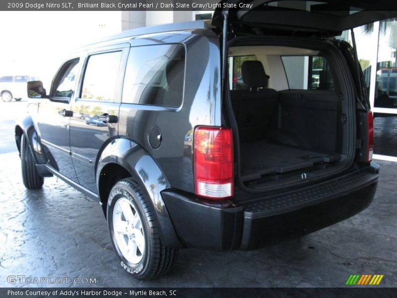 Brilliant Black Crystal Pearl / Dark Slate Gray/Light Slate Gray 2009 Dodge Nitro SLT