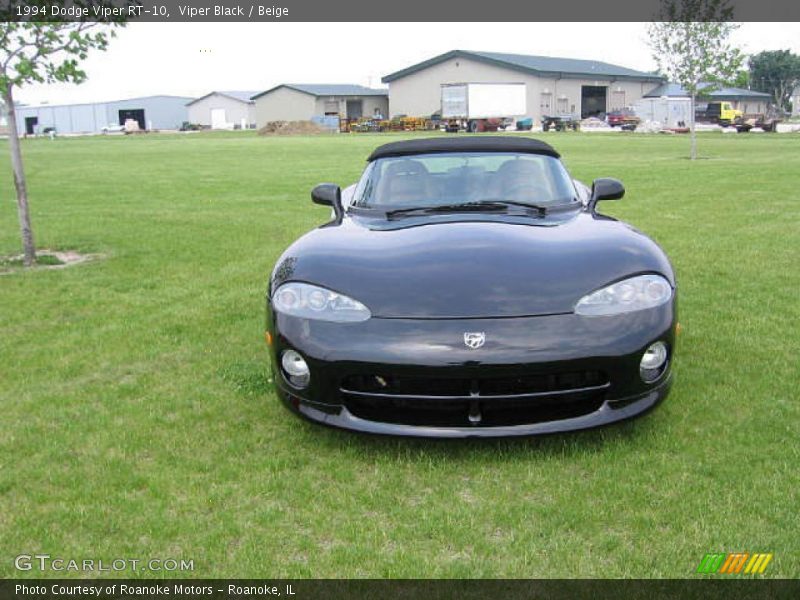 Viper Black / Beige 1994 Dodge Viper RT-10