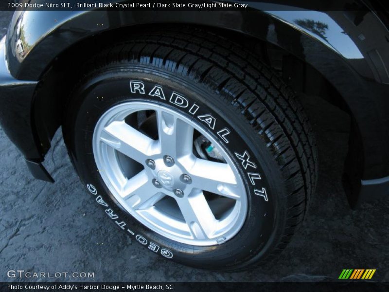 Brilliant Black Crystal Pearl / Dark Slate Gray/Light Slate Gray 2009 Dodge Nitro SLT