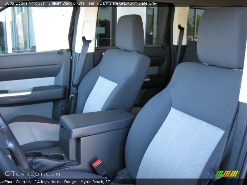 Brilliant Black Crystal Pearl / Dark Slate Gray/Light Slate Gray 2009 Dodge Nitro SLT