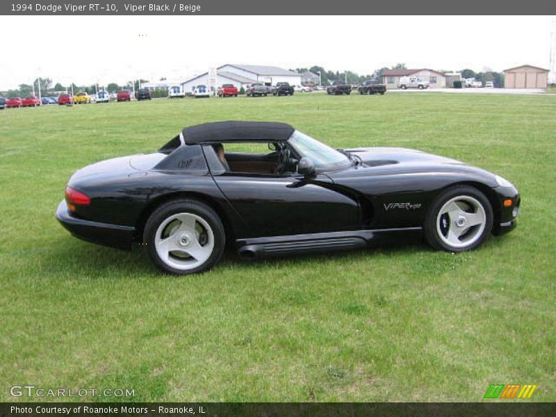 Viper Black / Beige 1994 Dodge Viper RT-10