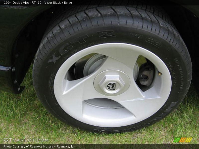 Viper Black / Beige 1994 Dodge Viper RT-10