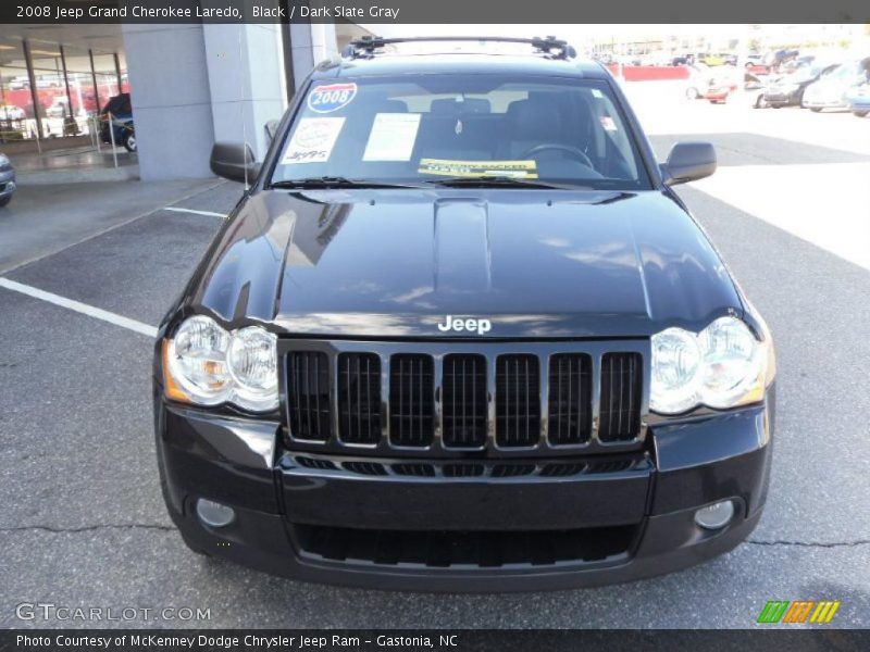 Black / Dark Slate Gray 2008 Jeep Grand Cherokee Laredo