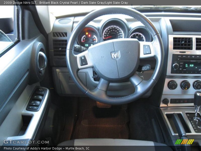 Brilliant Black Crystal Pearl / Dark Slate Gray/Light Slate Gray 2009 Dodge Nitro SLT