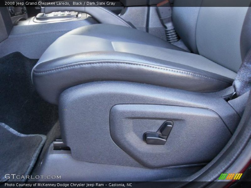 Black / Dark Slate Gray 2008 Jeep Grand Cherokee Laredo