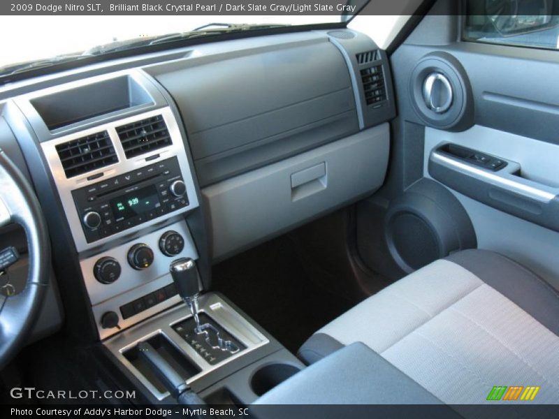 Brilliant Black Crystal Pearl / Dark Slate Gray/Light Slate Gray 2009 Dodge Nitro SLT