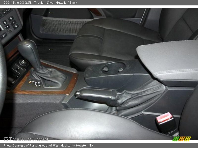 Titanium Silver Metallic / Black 2004 BMW X3 2.5i