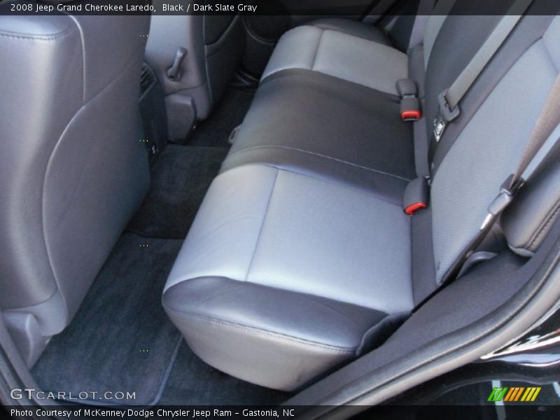 Black / Dark Slate Gray 2008 Jeep Grand Cherokee Laredo