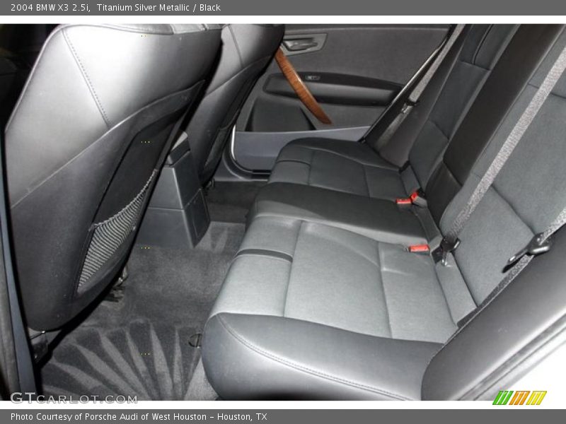 Titanium Silver Metallic / Black 2004 BMW X3 2.5i