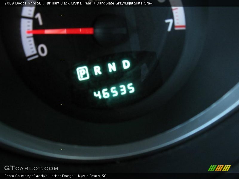 Brilliant Black Crystal Pearl / Dark Slate Gray/Light Slate Gray 2009 Dodge Nitro SLT