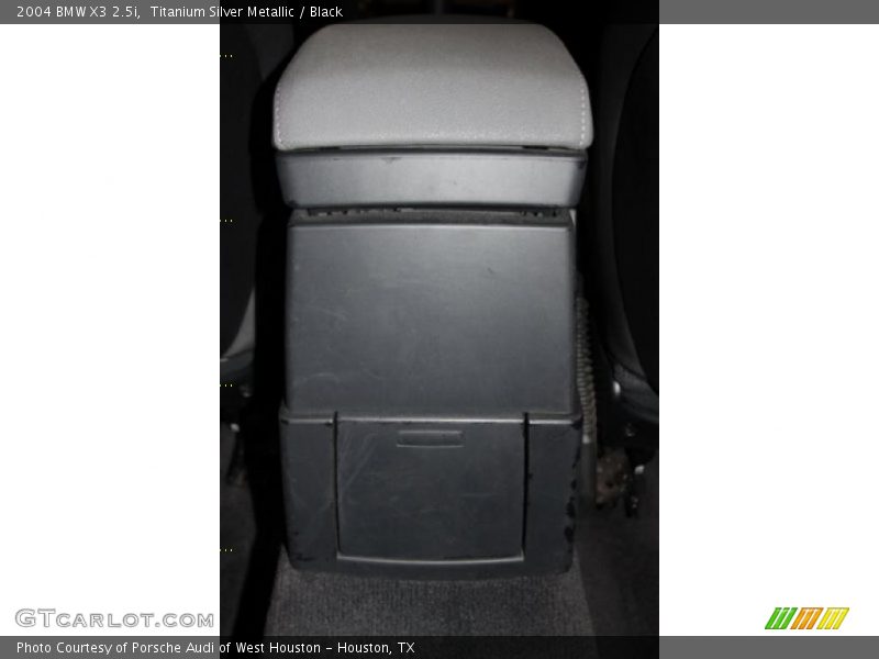 Titanium Silver Metallic / Black 2004 BMW X3 2.5i