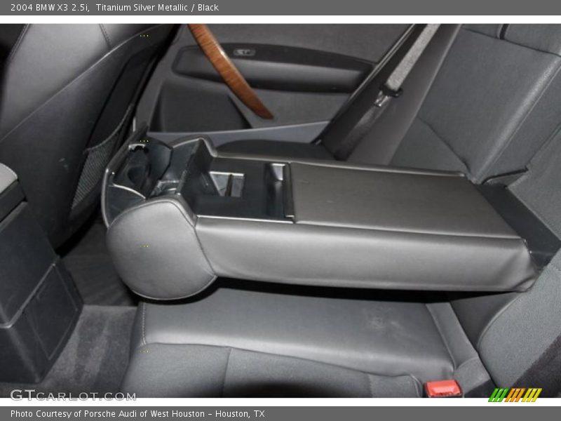 Titanium Silver Metallic / Black 2004 BMW X3 2.5i