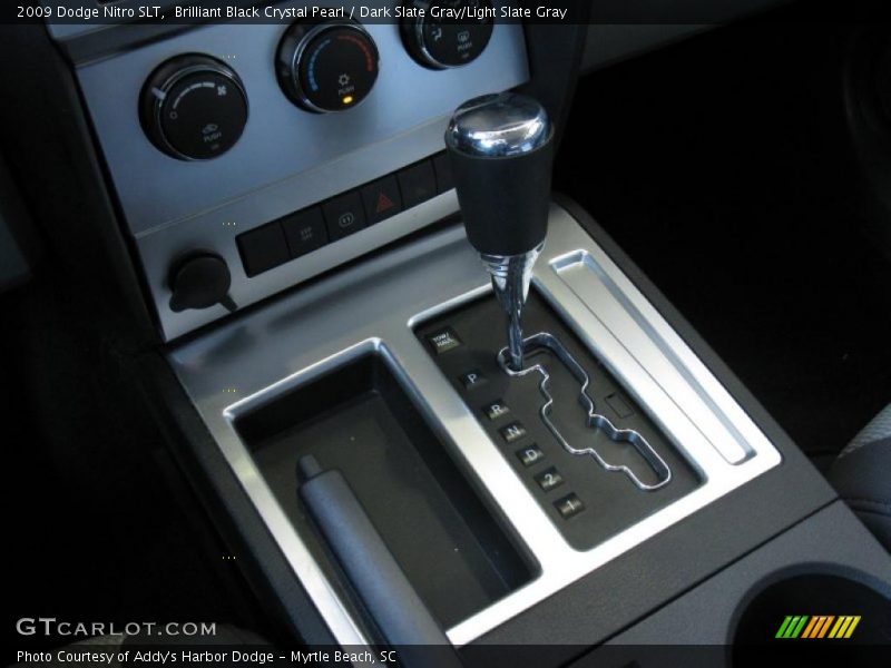 Brilliant Black Crystal Pearl / Dark Slate Gray/Light Slate Gray 2009 Dodge Nitro SLT