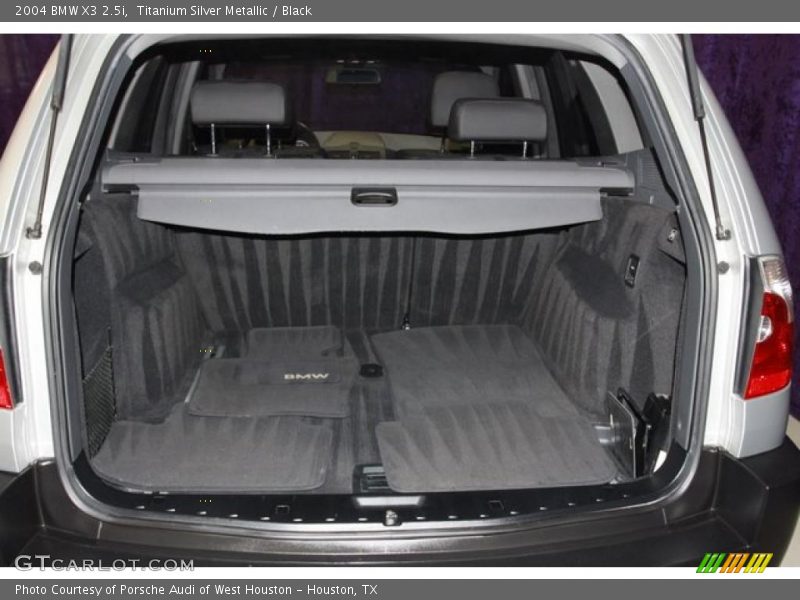 Titanium Silver Metallic / Black 2004 BMW X3 2.5i