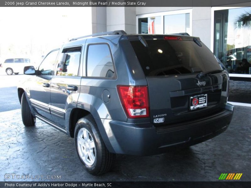 Midnight Blue Pearl / Medium Slate Gray 2006 Jeep Grand Cherokee Laredo