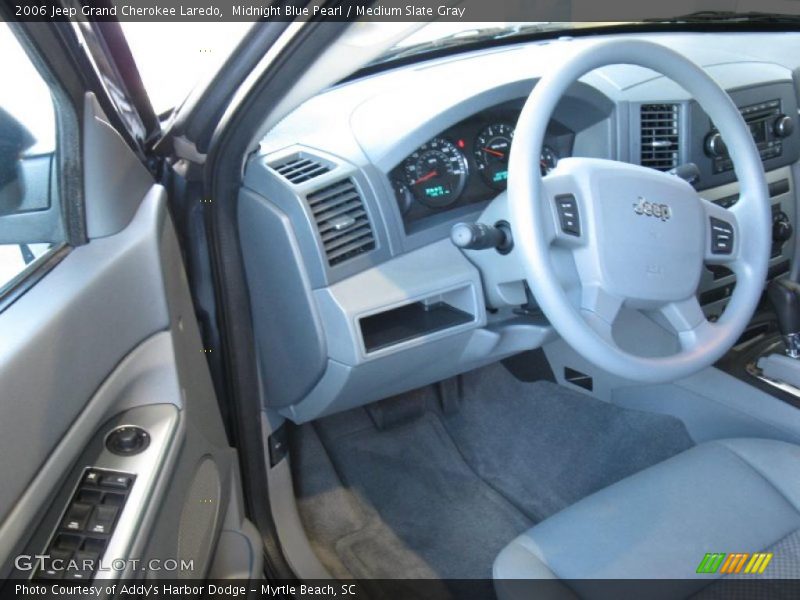 Midnight Blue Pearl / Medium Slate Gray 2006 Jeep Grand Cherokee Laredo