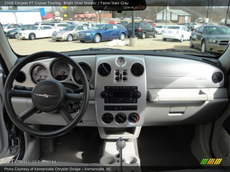 Bright Silver Metallic / Pastel Slate Gray 2008 Chrysler PT Cruiser Touring