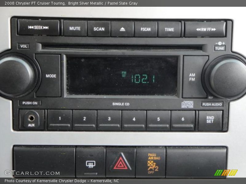 Bright Silver Metallic / Pastel Slate Gray 2008 Chrysler PT Cruiser Touring