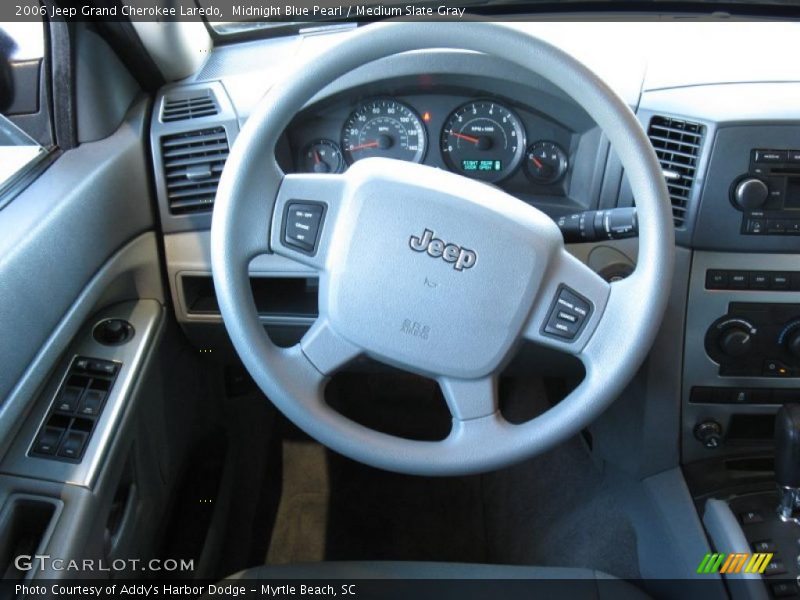 Midnight Blue Pearl / Medium Slate Gray 2006 Jeep Grand Cherokee Laredo