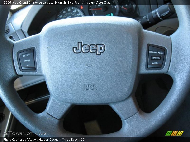 Midnight Blue Pearl / Medium Slate Gray 2006 Jeep Grand Cherokee Laredo
