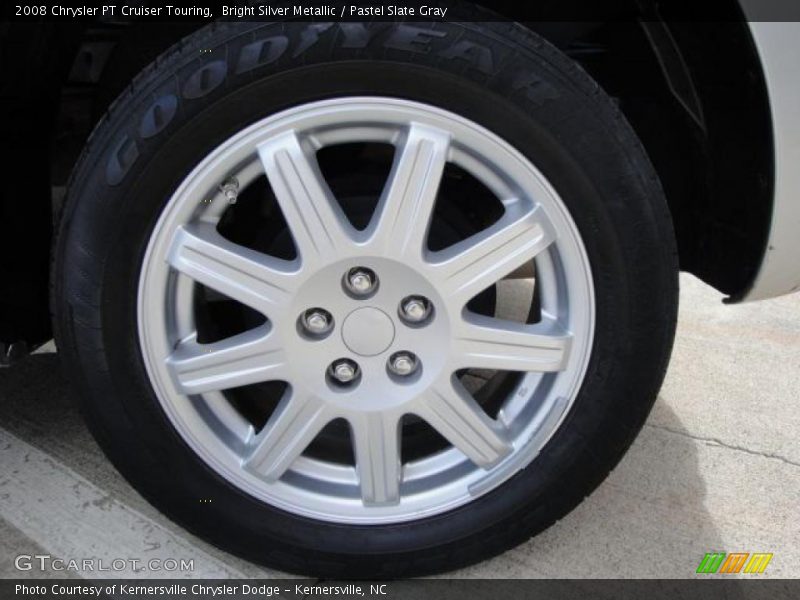 Bright Silver Metallic / Pastel Slate Gray 2008 Chrysler PT Cruiser Touring