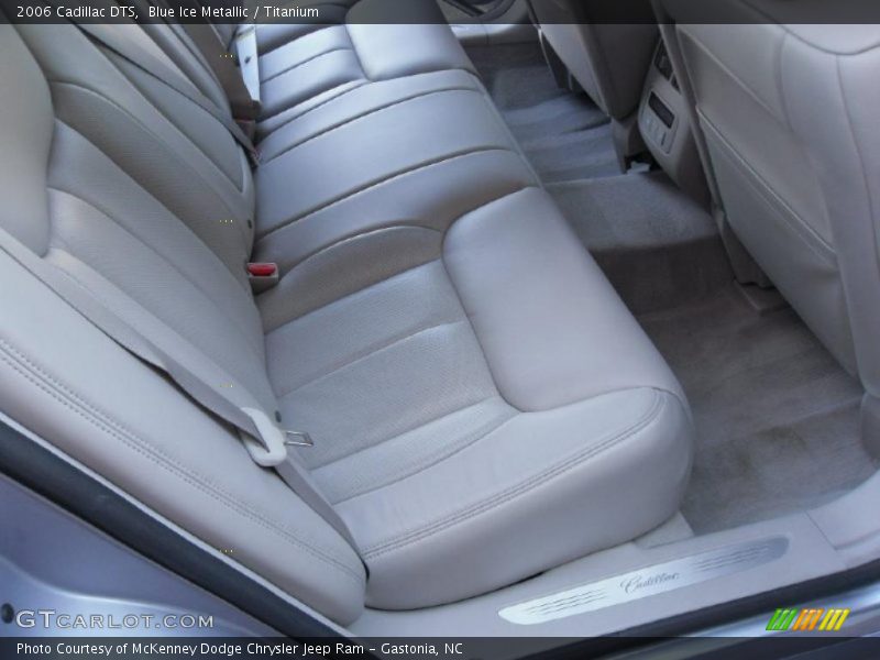 Blue Ice Metallic / Titanium 2006 Cadillac DTS