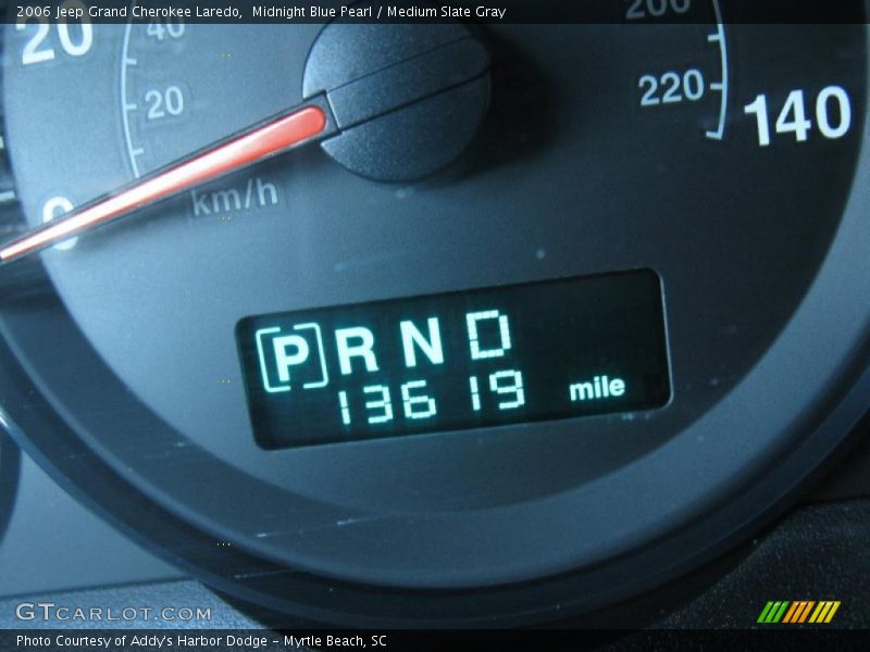 Midnight Blue Pearl / Medium Slate Gray 2006 Jeep Grand Cherokee Laredo