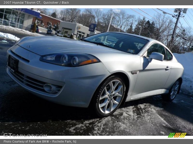 Quicksilver / Black 2007 Hyundai Tiburon GT