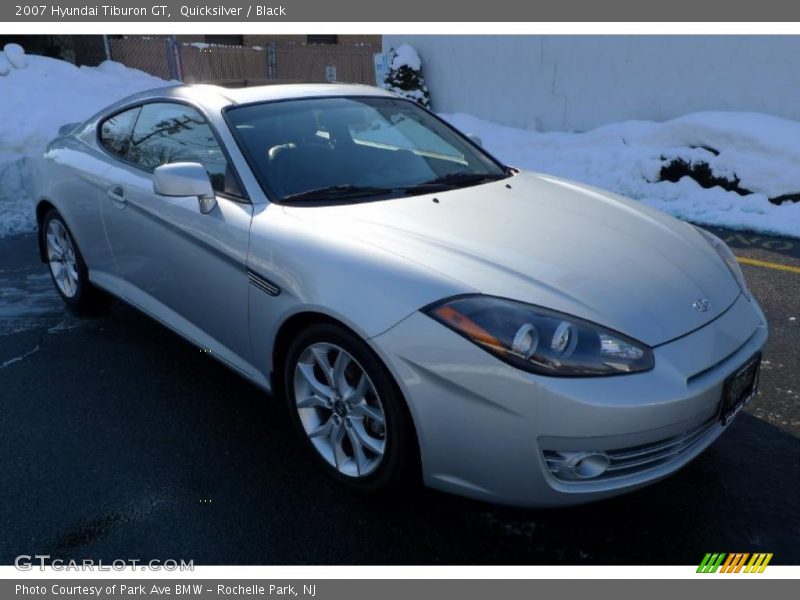 Quicksilver / Black 2007 Hyundai Tiburon GT