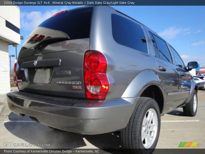 Mineral Gray Metallic / Dark Slate Gray/Light Slate Gray 2009 Dodge Durango SLT 4x4