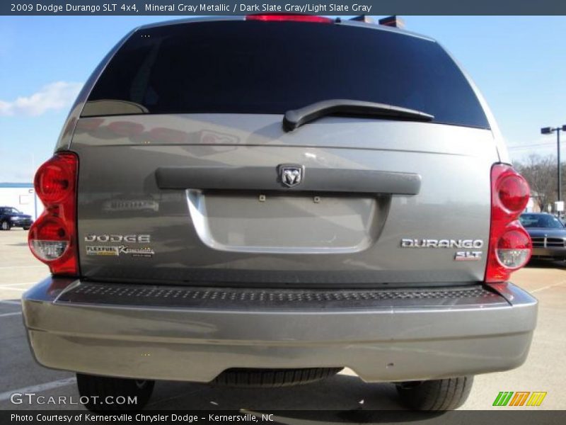 Mineral Gray Metallic / Dark Slate Gray/Light Slate Gray 2009 Dodge Durango SLT 4x4