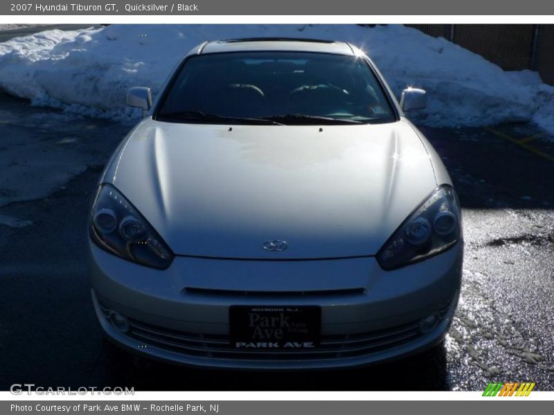 Quicksilver / Black 2007 Hyundai Tiburon GT