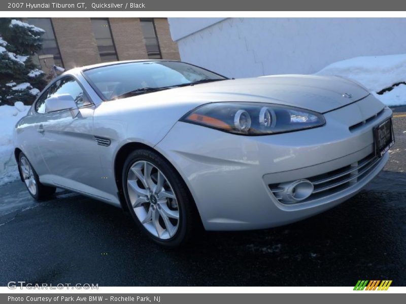 Quicksilver / Black 2007 Hyundai Tiburon GT
