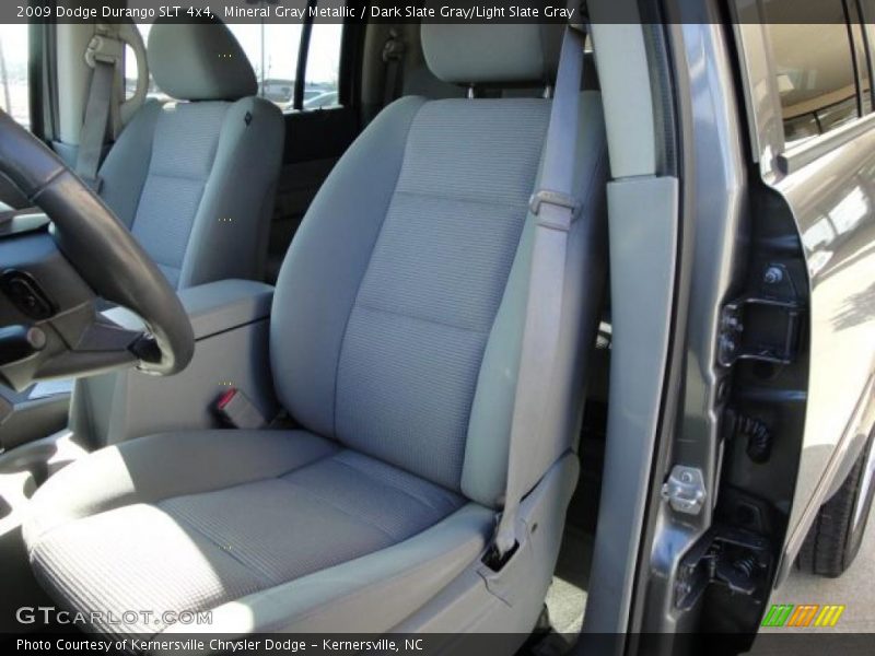 Mineral Gray Metallic / Dark Slate Gray/Light Slate Gray 2009 Dodge Durango SLT 4x4