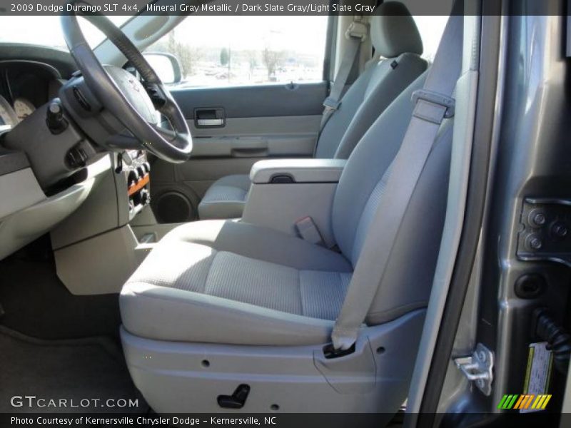 Mineral Gray Metallic / Dark Slate Gray/Light Slate Gray 2009 Dodge Durango SLT 4x4