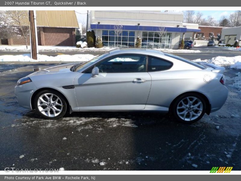 Quicksilver / Black 2007 Hyundai Tiburon GT