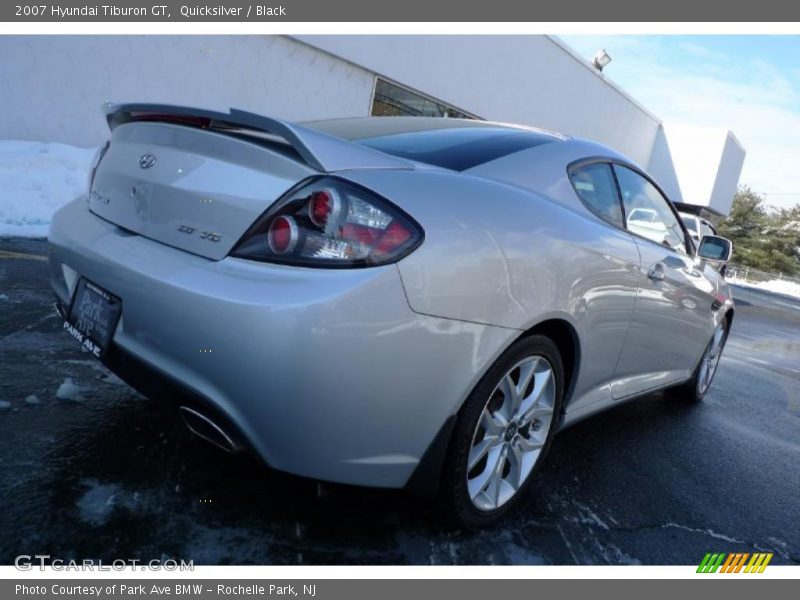 Quicksilver / Black 2007 Hyundai Tiburon GT