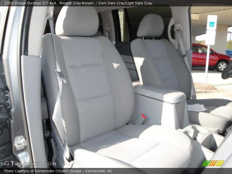 Mineral Gray Metallic / Dark Slate Gray/Light Slate Gray 2009 Dodge Durango SLT 4x4