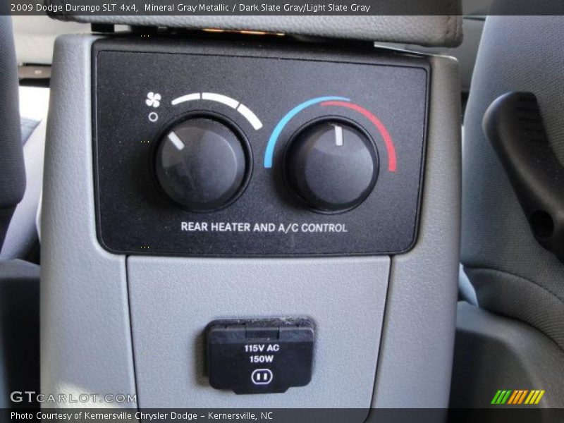 Mineral Gray Metallic / Dark Slate Gray/Light Slate Gray 2009 Dodge Durango SLT 4x4