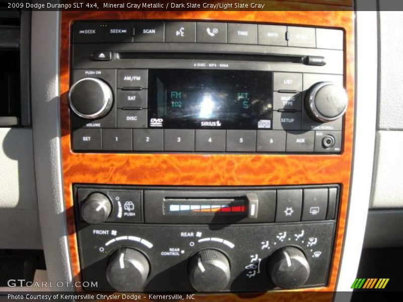 Mineral Gray Metallic / Dark Slate Gray/Light Slate Gray 2009 Dodge Durango SLT 4x4