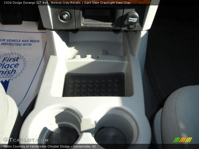 Mineral Gray Metallic / Dark Slate Gray/Light Slate Gray 2009 Dodge Durango SLT 4x4