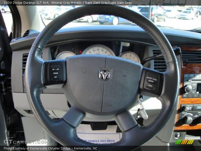 Mineral Gray Metallic / Dark Slate Gray/Light Slate Gray 2009 Dodge Durango SLT 4x4