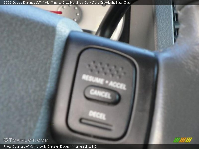 Mineral Gray Metallic / Dark Slate Gray/Light Slate Gray 2009 Dodge Durango SLT 4x4