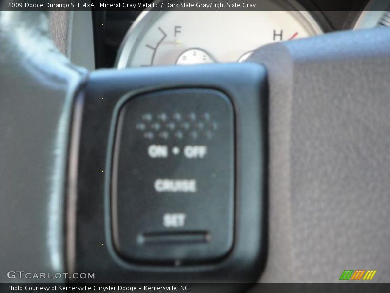 Mineral Gray Metallic / Dark Slate Gray/Light Slate Gray 2009 Dodge Durango SLT 4x4