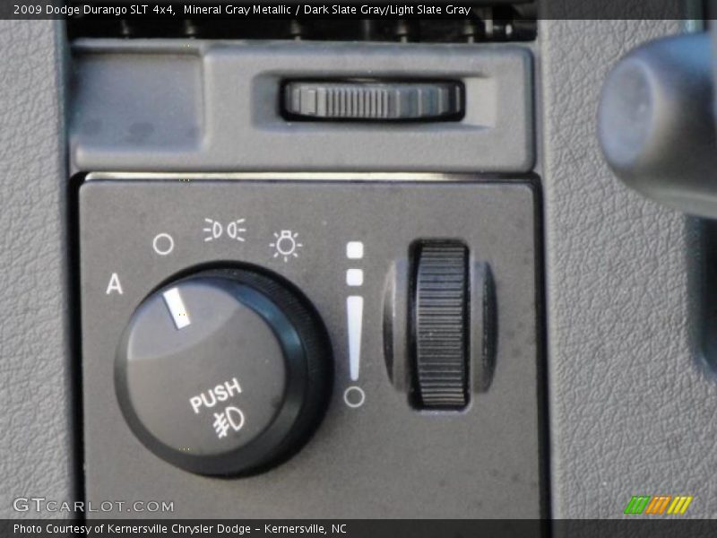 Mineral Gray Metallic / Dark Slate Gray/Light Slate Gray 2009 Dodge Durango SLT 4x4